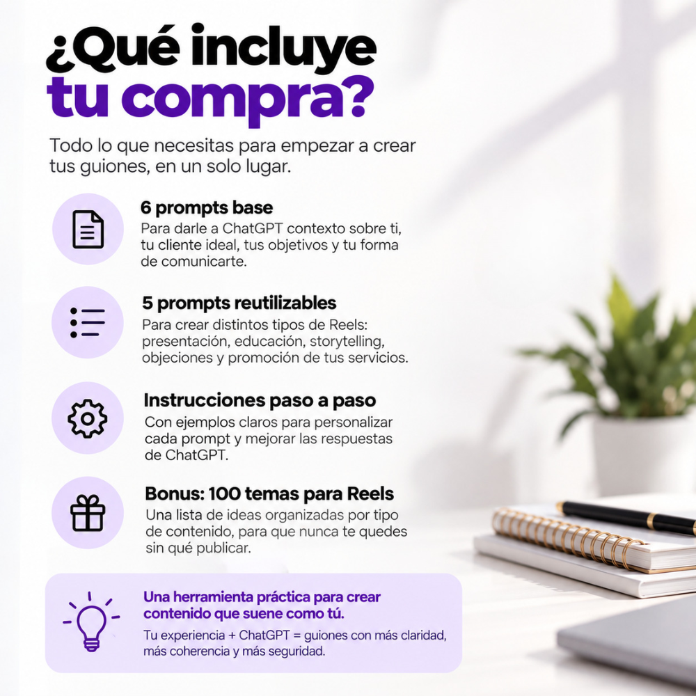 Crea tus primeros guiones para Reels con ChatGPT